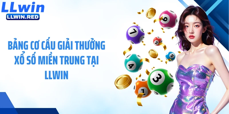 Bảng cơ cấu giải thưởng xổ số miền Trung tại LLWIN