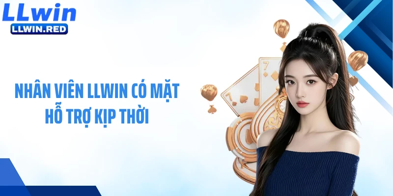 Nhân viên LLWIN có mặt hỗ trợ kịp thời